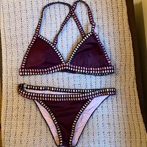 Victoria’s Secret crochet detail bikini